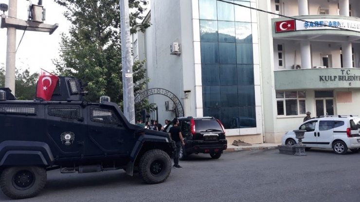 Kulp Belediyesine Operasyon