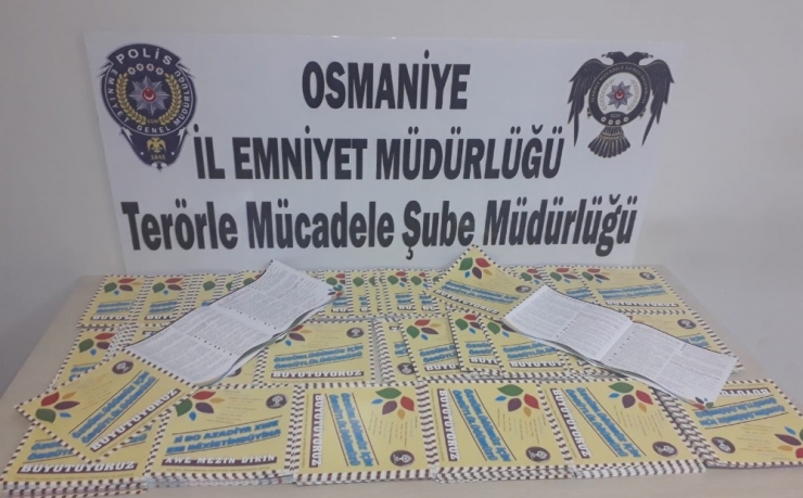 Hdp Osmaniye İl Başkanı Cebrail Mutlu Gözaltına Alındı