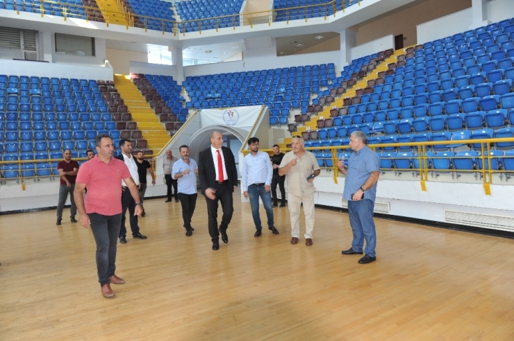 Trabzon’da Gelecek Yıl Yapılacak Olan Dünya İşitme Engelliler Güreş Şampiyonası Öncesinde İncelemelerde Bulunuldu