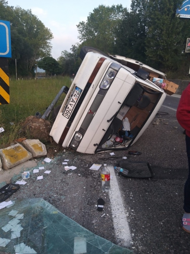 Zonguldak’ta Trafik Kazası: 2 Yaralı
