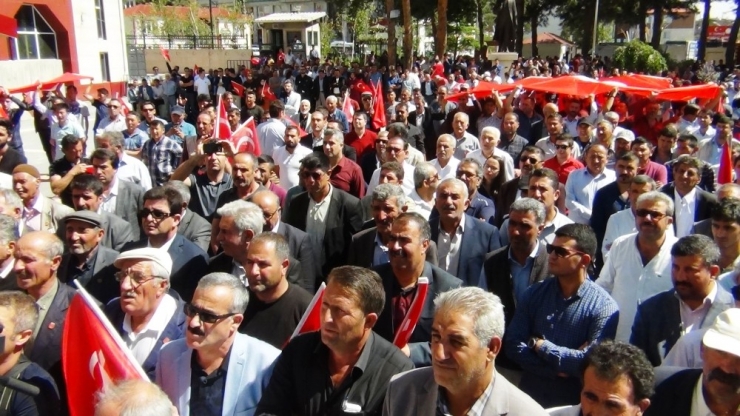 Erciş’te ‘Teröre Lanet’ Mitingi