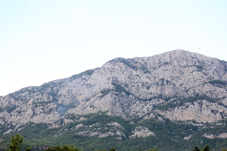 Yıldırımın Sebep Olduğu Yangın Söndürüldü