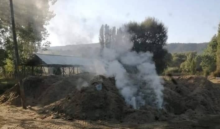 Aslanapa’da Yangın: 1 Yaralı