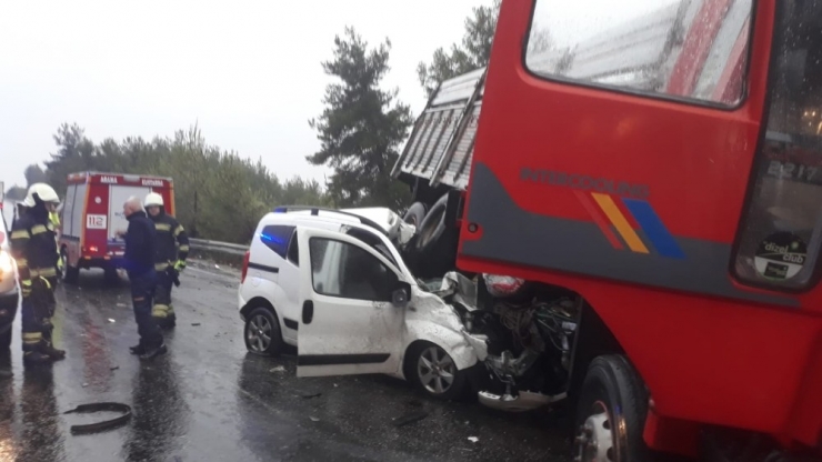 Denizli’de Trafik Kazası: 1 Ölü, 2 Yaralı