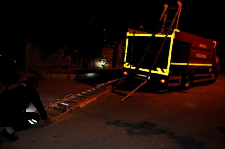 Kuyuya Düşen Yavru Kediyi İtfaiye Kurtardı