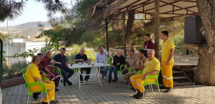 Bölge Müdürü Koç Yangın Ekiplerini Ziyaret Etti