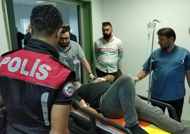 Samsun’da Polis Memuru Kazada Yaralandı