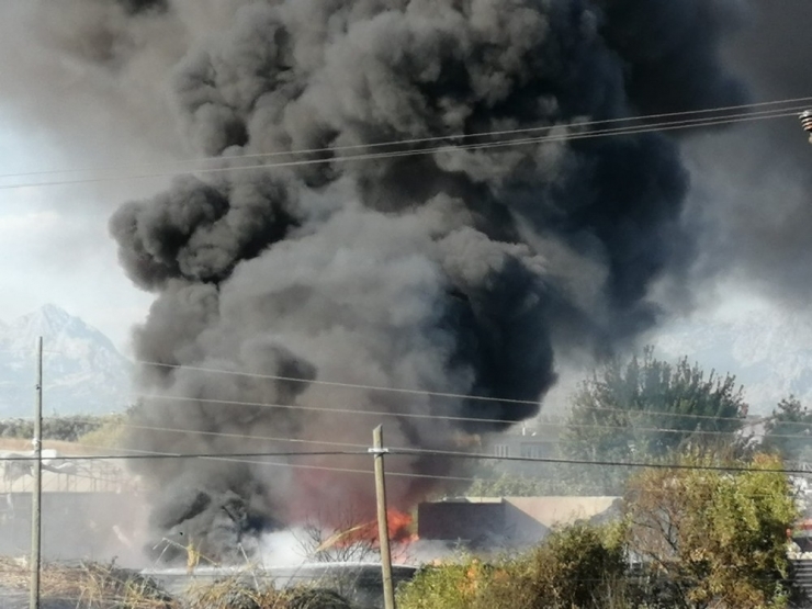 Serik’te İki Günde İki Ayrı Yangın