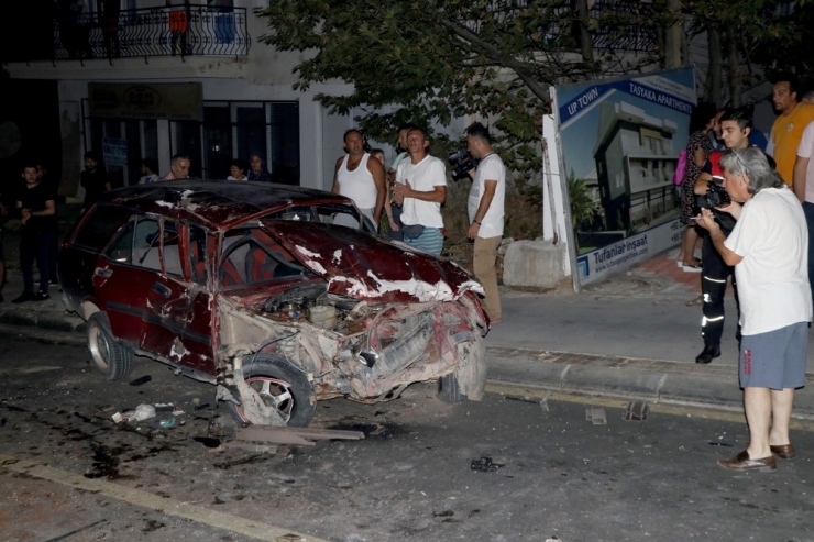 Fethiye’de Trafik Kazası: 2 Yaralı
