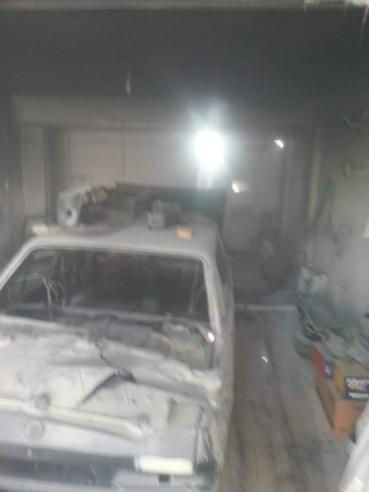 Samandağ’da İş Yeri Yangını