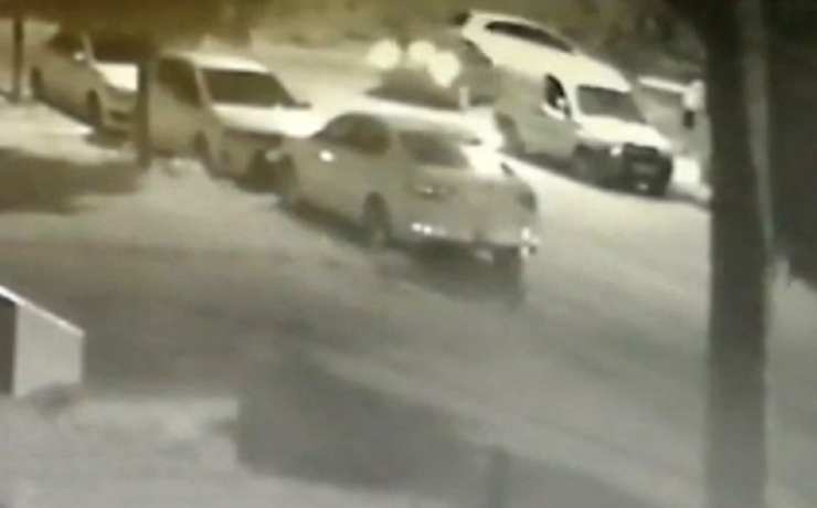 Polisten Kaçarken Kaza Yapmıştı, O Anlar Güvenlik Kamerasına Yansıdı