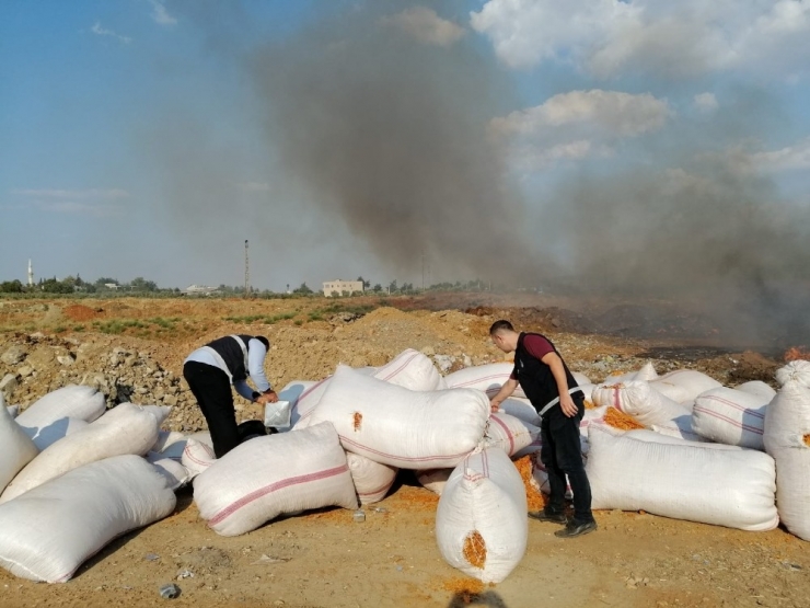 Gaziantep ’Te 25 Ton Bozulmuş Domates Ele Geçirildi