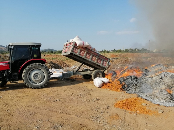 Gaziantep ’Te 25 Ton Bozulmuş Domates Ele Geçirildi