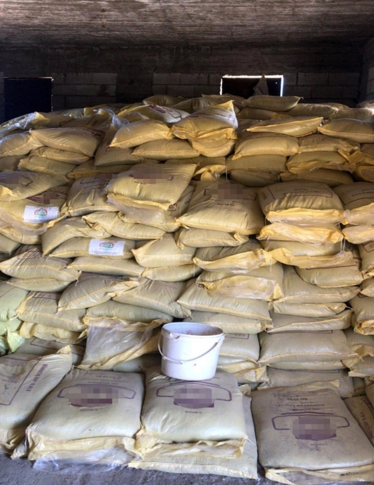 Kilis’te Tonlarca Sahte Gübre Ele Geçirildi