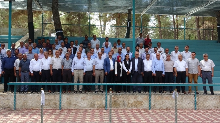 Milletvekili Özgürsoy Çelik, Yayladağlı’nda Muhtarlarla Biraraya Geldi