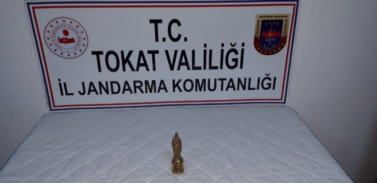 Tokat’ta Jandarmadan Tarihi Eser Operasyonu