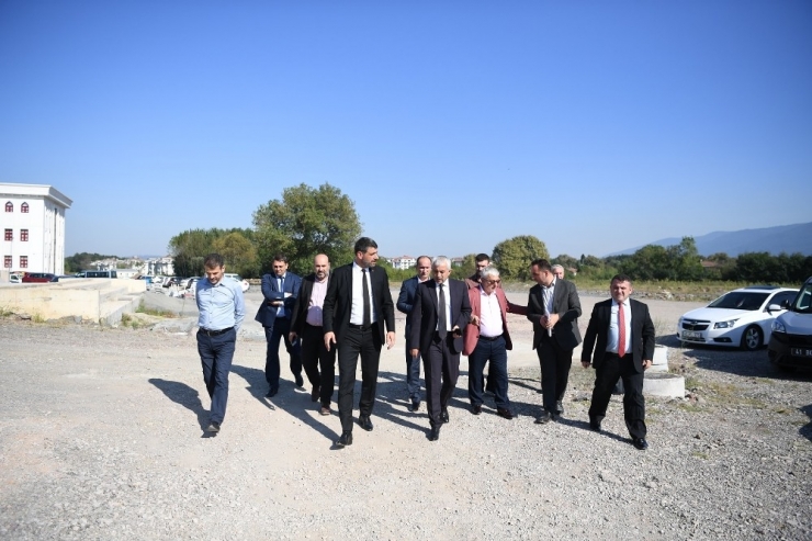 Başkan Kocaman, Genel Sekreter Abiş’e Çalışmaları Anlattı