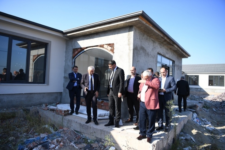 Başkan Kocaman, Genel Sekreter Abiş’e Çalışmaları Anlattı