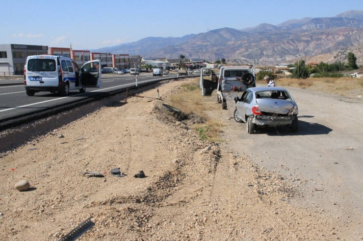 Trafik Kazası 2 Yaralı