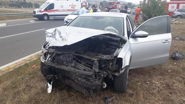 Bolu’da Trafik Kazası: 2 Yaralı