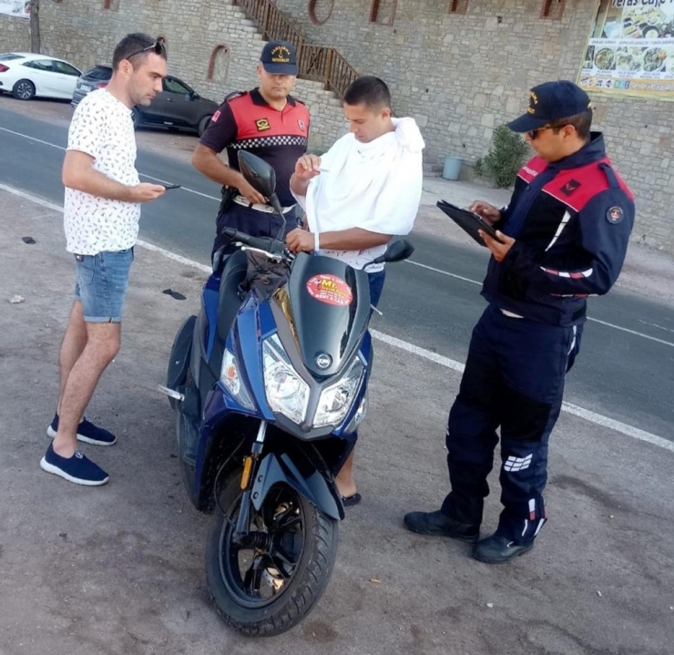Muğla Jandarmasının ‘Motosiklet’ Denetimleri Sürüyor
