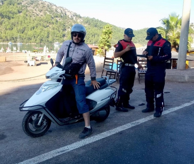 Muğla Jandarmasının ‘Motosiklet’ Denetimleri Sürüyor