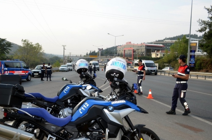 Mudanya Yolunda Drone Destekli Huzur Operasyonu