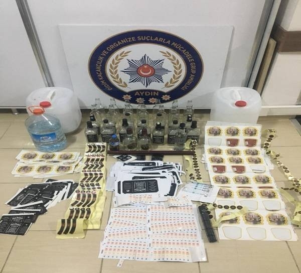 Didim Emniyetinden Sahte İçki Baskını