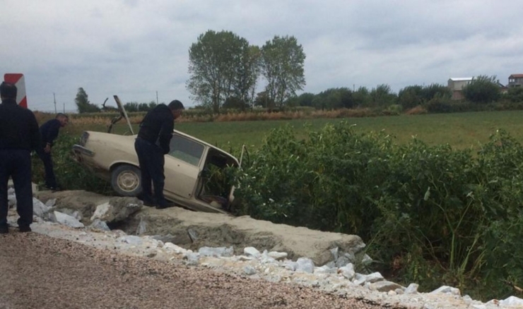 Ölüm Direksiyonda Yakaladı