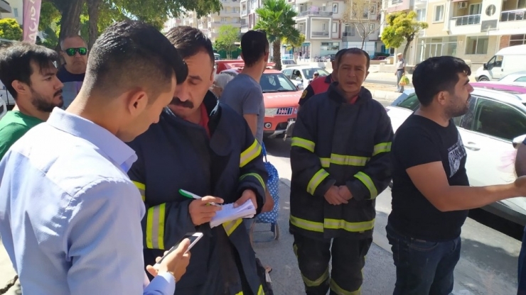 Gelin Arabası Tıra Çarptı