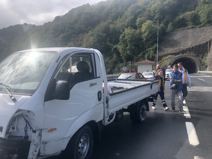 Alaplı’da Kaza:1 Yaralı