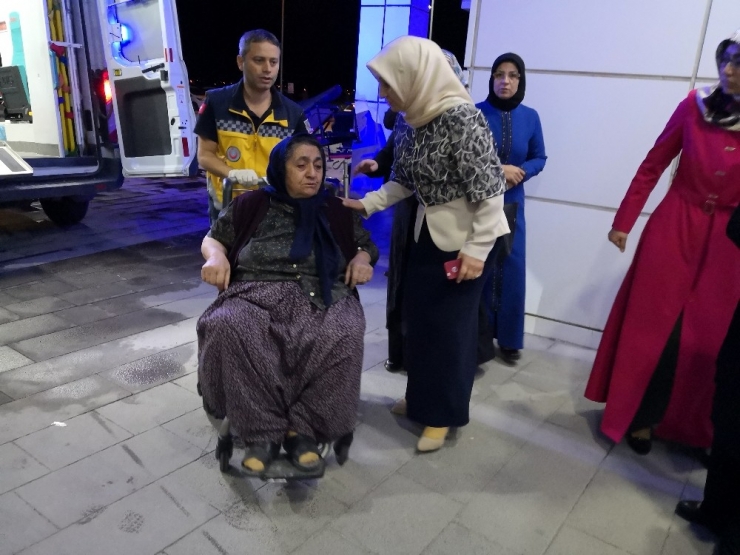 Aksaray’da Otomobil Şarampole Düştü: 2 Yaralı