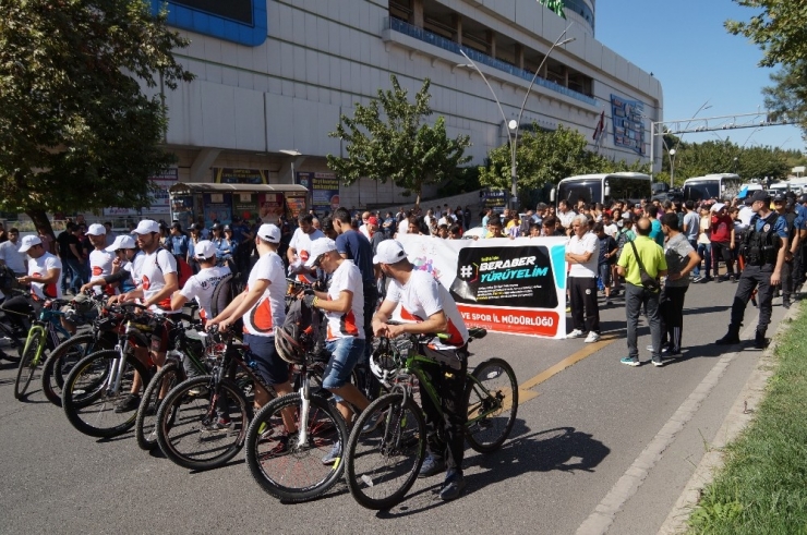 Batman’da Vatandaşlar Sağlık İçin Yürüdü