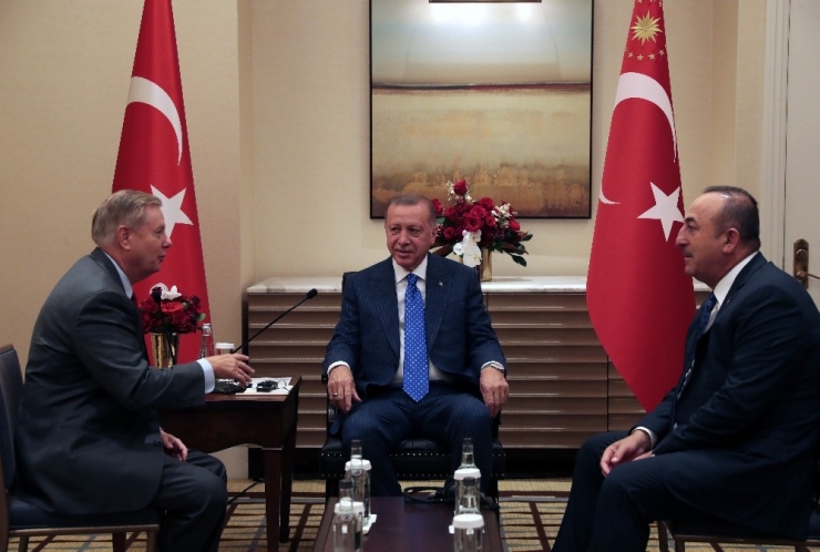Erdoğan, Abd’li Senatör Graham İle Görüştü