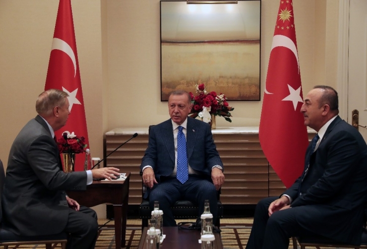 Erdoğan, Abd’li Senatör Graham İle Görüştü