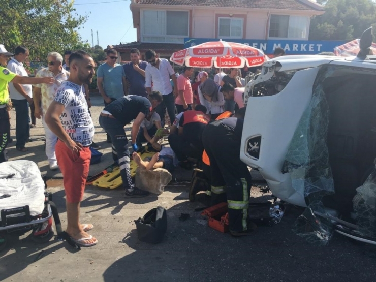 Fethiye’de Trafik Kazası: 6 Yaralı