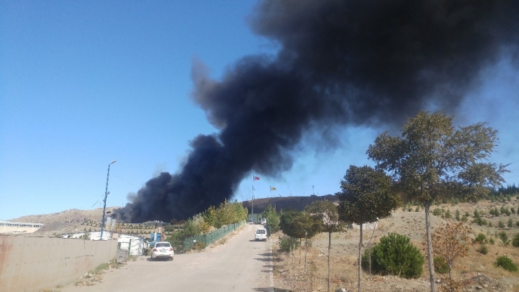 Kırıkkale Osb’de Fabrikada Yangın