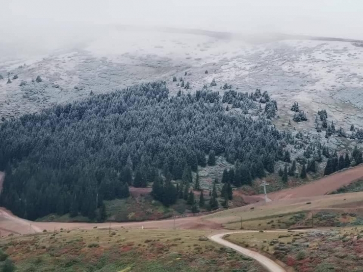 Ordu’ya Mevsimin İlk Karı Düştü