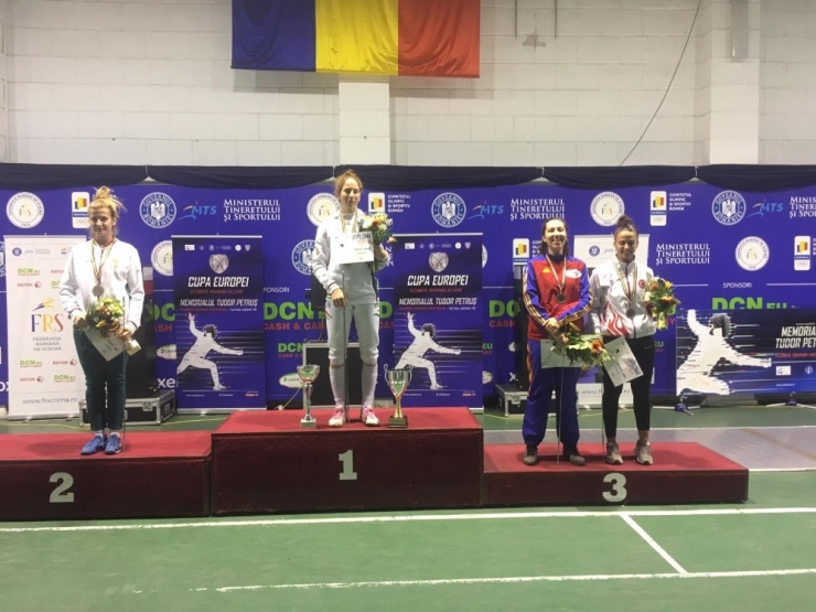 İrem Karamete Bükreş’te Bronz Madalya Kazandı