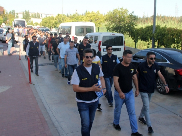 Halkı Galeyana Getirdiği Öne Sürülen 38 Kişi Adliyeye Sevk Edildi