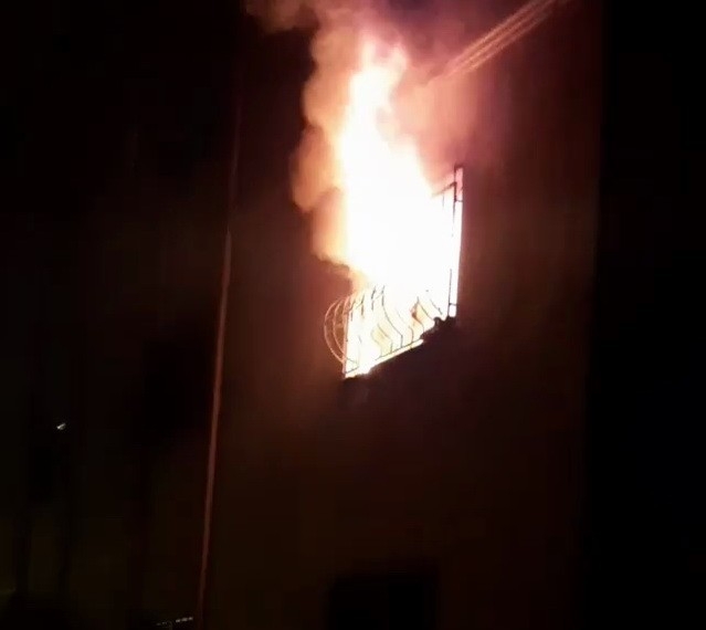 Adıyaman’da İkamet Yangını Korkuttu