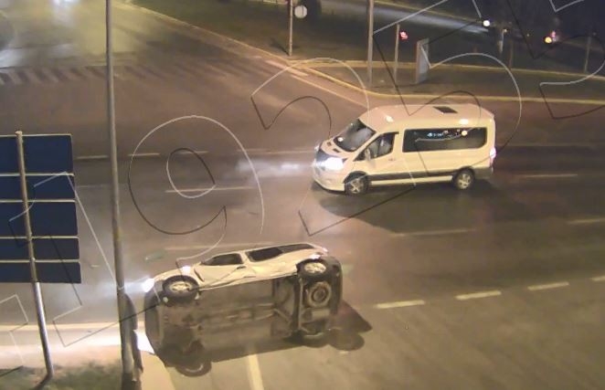 Trafik Kazaları Mobese Kameralarına Yansıdı