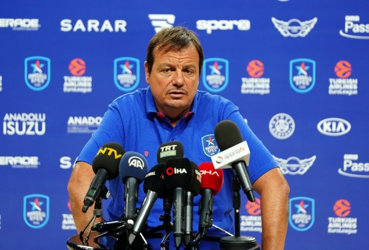 Ergin Ataman: “Cumhurbaşkanlığı Kupası’nı Cumhurbaşkanı’nın Vermesini İsterim”