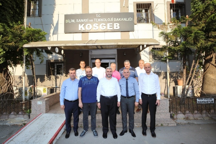 Askon’dan Kosgeb İl Müdürü Eren’e Ziyaret