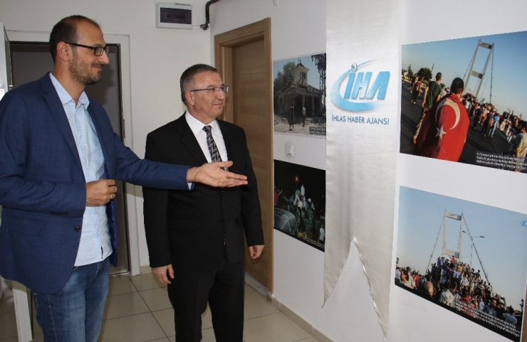 Emniyet Müdürü Cangül’den İha’ya Veda Ziyareti