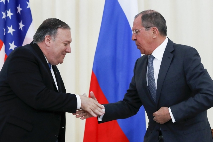 Lavrov Ve Pompeo Bm’de Özel Görüşme Gerçekleştirecek