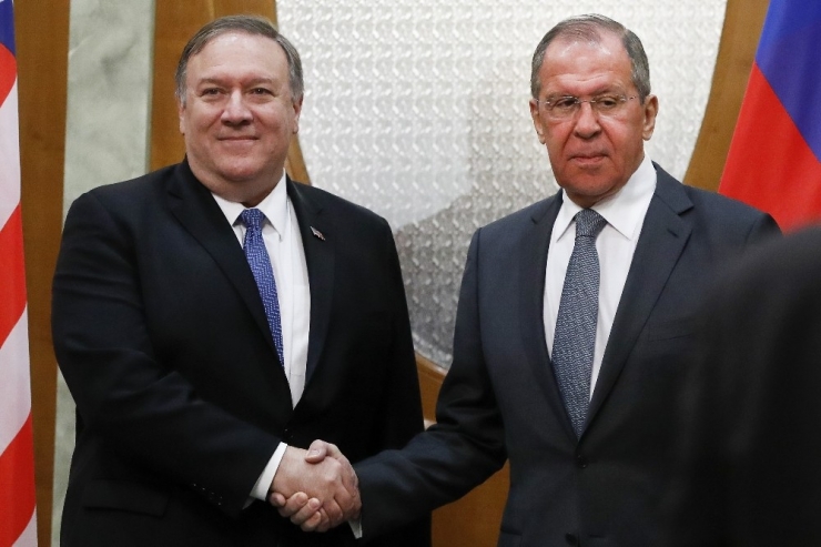 Lavrov Ve Pompeo Bm’de Özel Görüşme Gerçekleştirecek