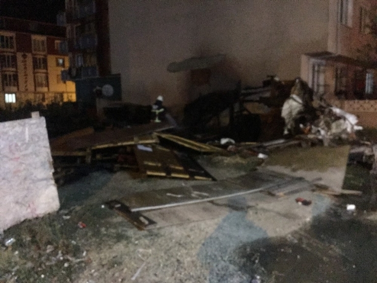 İtfaiyenin Erken Müdahalesi Faciayı Önledi