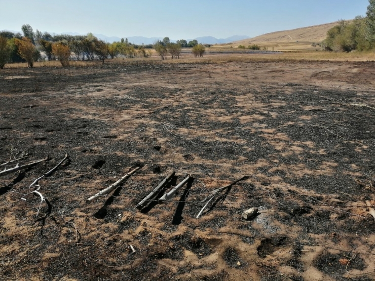 Edremit’te Toprağın Kendiliğinden Yanması