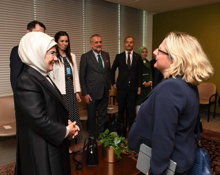 Cumhurbaşkanı Erdoğan, Alman Çevre Bakanı Schulze İle Görüştü